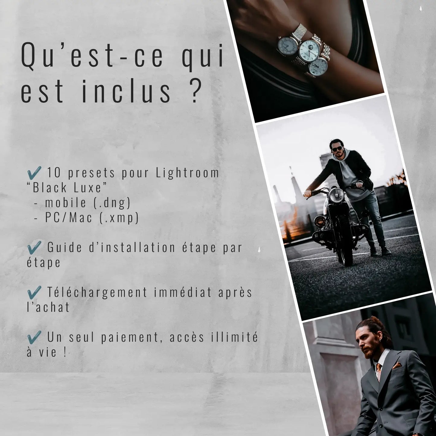 Black Luxe - Presets Lightroom PC/Mac & Mobiles - LightroomPresets.cyou (3)
