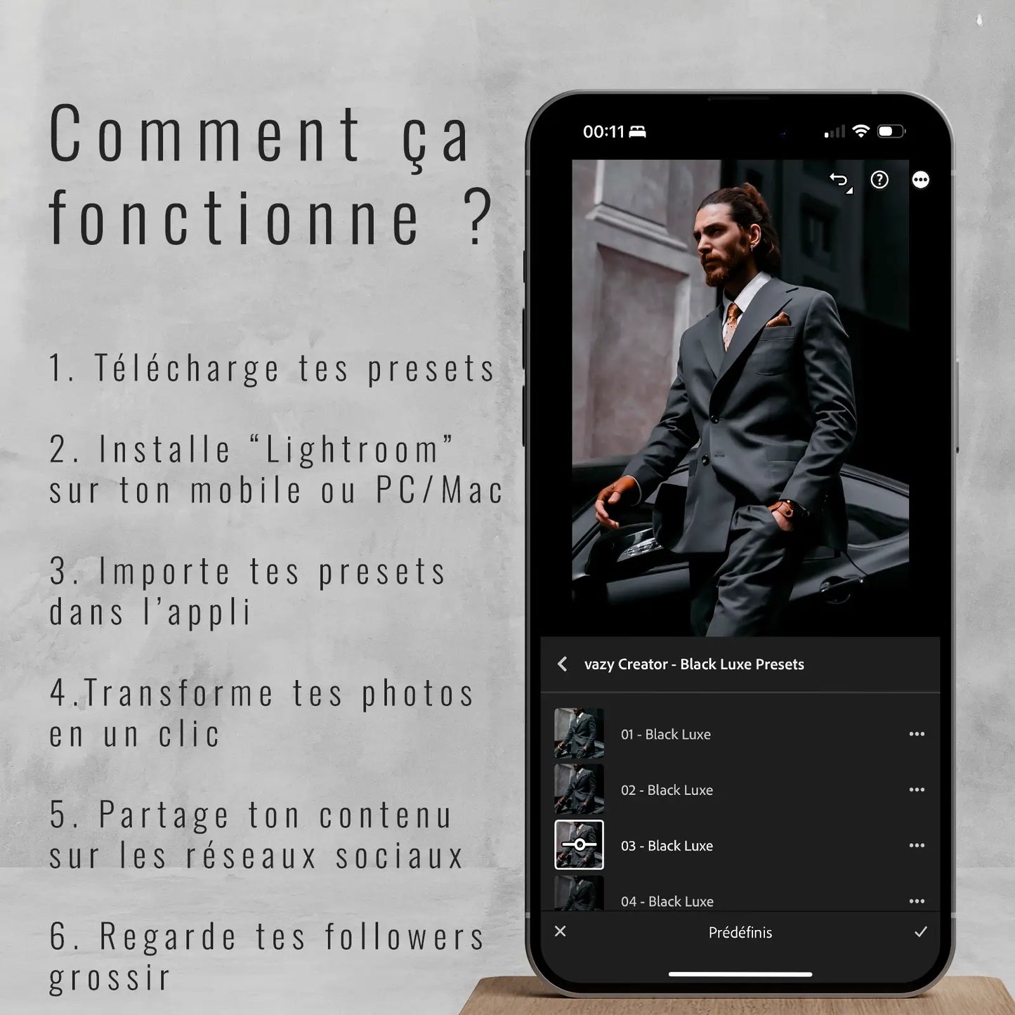 Black Luxe - Presets Lightroom PC/Mac & Mobiles - LightroomPresets.cyou (4)