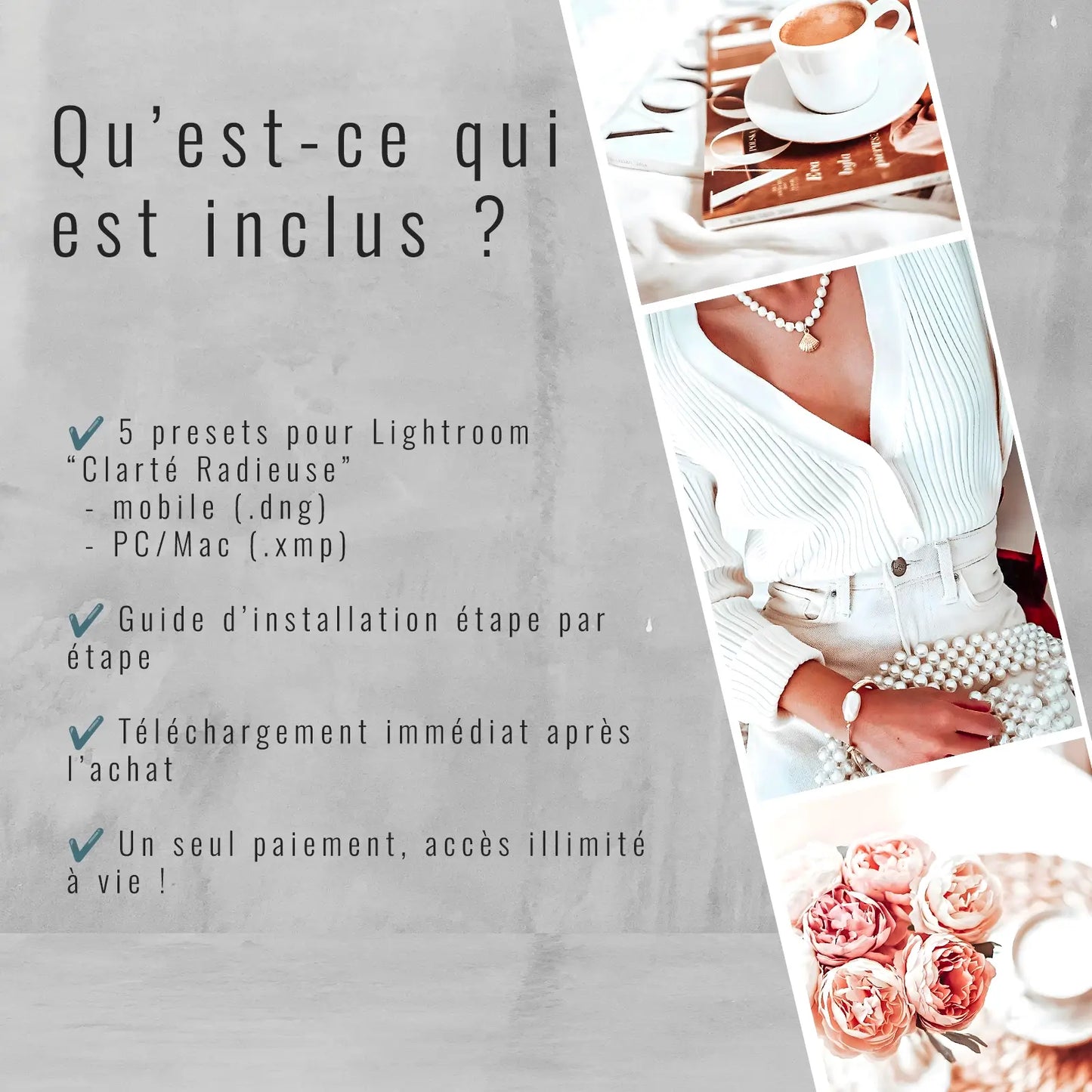 Clarté Radieuse - Presets Lightroom PC/Mac & Mobiles - LightroomPresets.cyou (3)