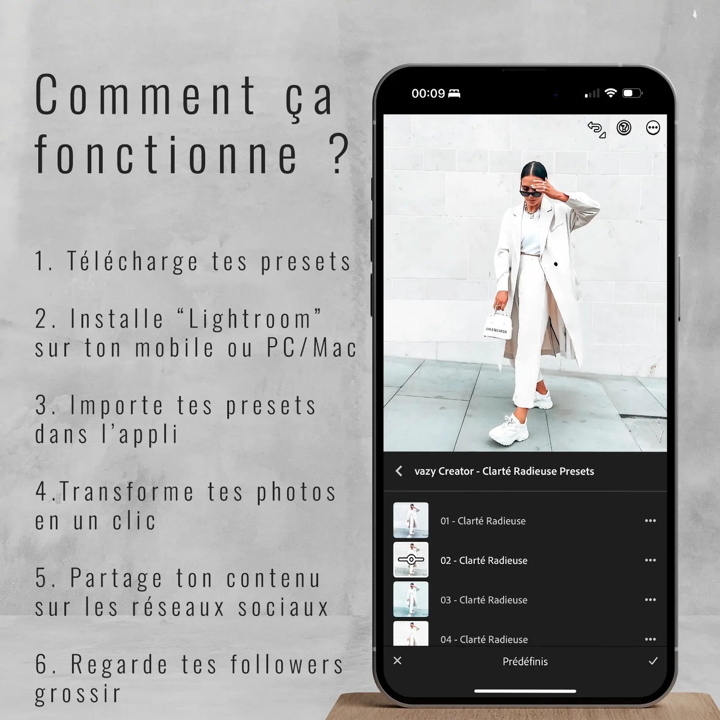 Clarté Radieuse - Presets Lightroom PC/Mac & Mobiles - LightroomPresets.cyou (4)