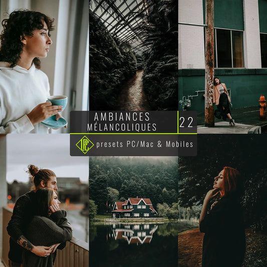 Ambiances Mélancoliques - Presets Lightroom PC/Mac & Mobiles - LightroomPresets.cyou (1)