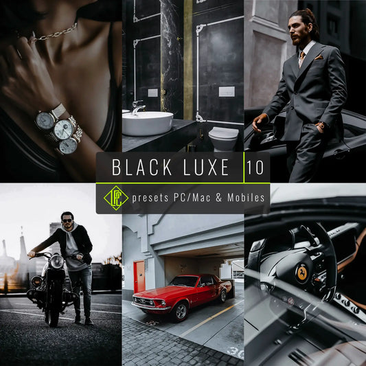 Black Luxe - Presets Lightroom PC/Mac & Mobiles - LightroomPresets.cyou (1)
