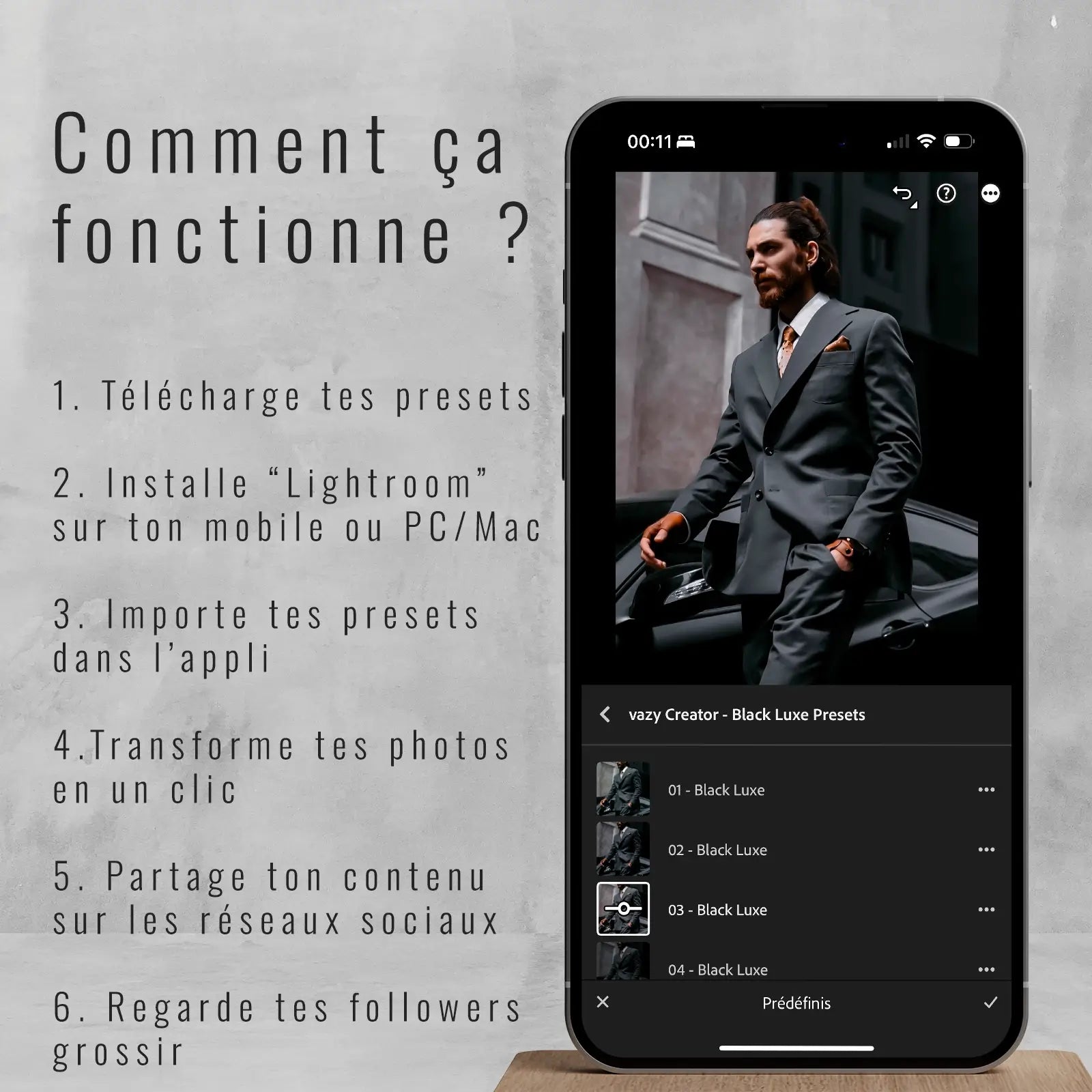 Black Luxe - Presets Lightroom PC/Mac & Mobiles - LightroomPresets.cyou (4)