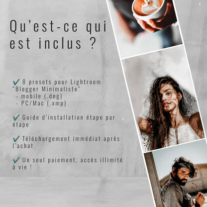 Blogger Minimaliste - Presets Lightroom PC/Mac & Mobiles - LightroomPresets.cyou (3)