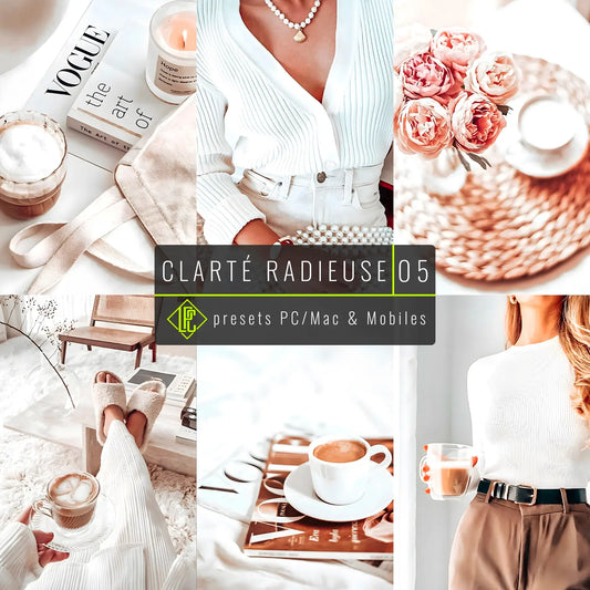 Clarté Radieuse - Presets Lightroom PC/Mac & Mobiles - LightroomPresets.cyou (1)